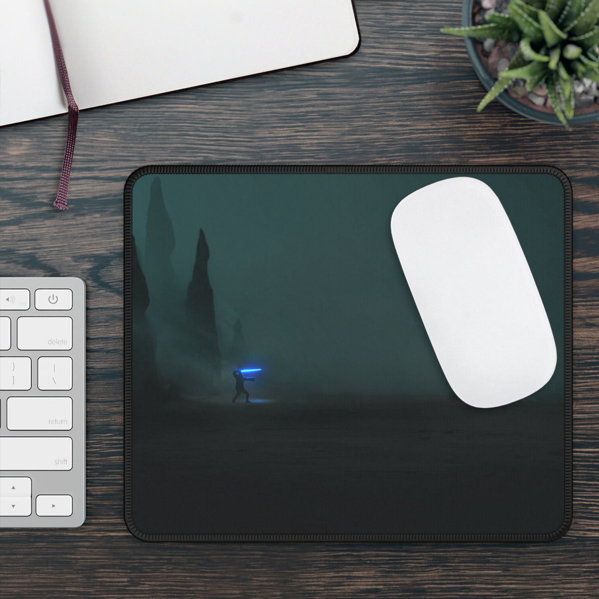 Obi-Wan vs Darth Vader Gaming Mouse Pad