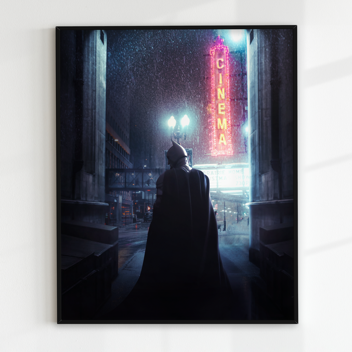 The Dark Knight Snowy Night