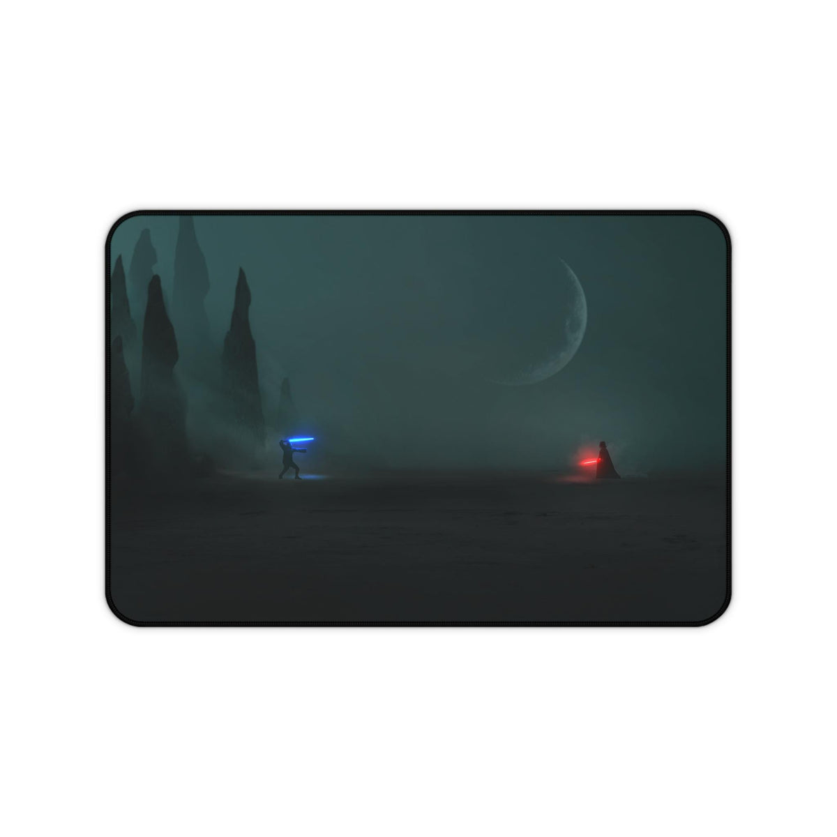 Obi-Wan vs Darth Vader Gaming Desk Mat