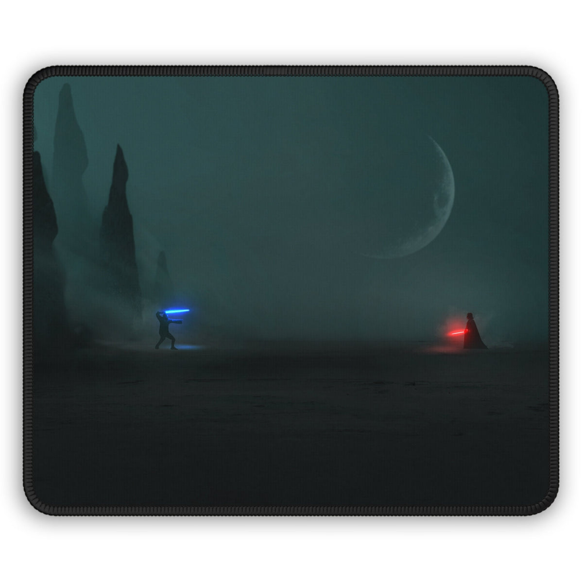 Obi-Wan vs Darth Vader Gaming Mouse Pad