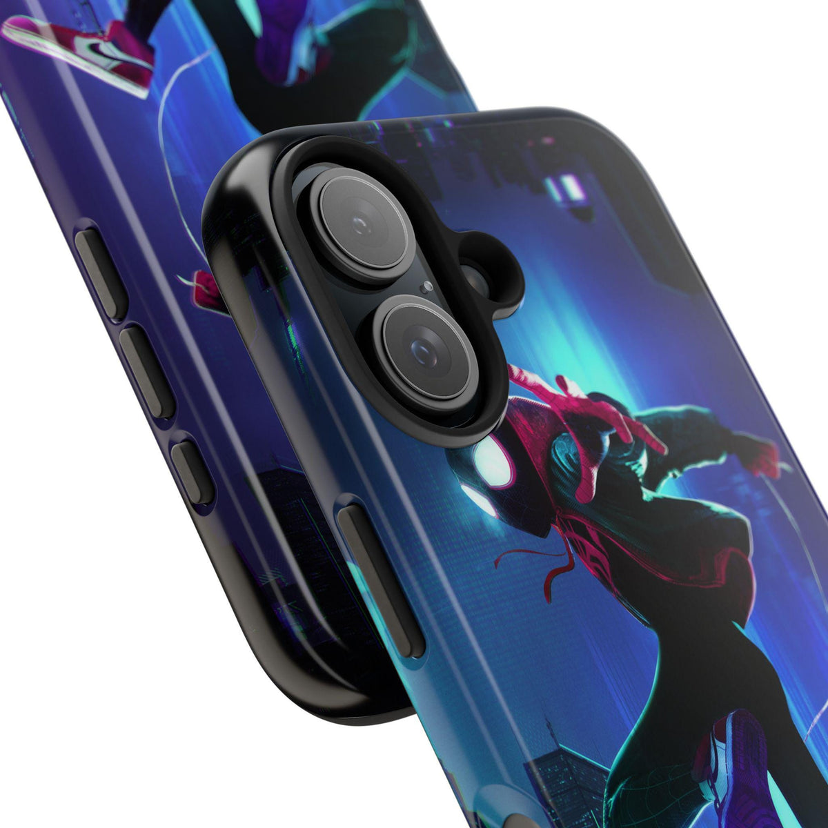 Into the Spider-Verse Miles Morales Neon Tough Phone Cases