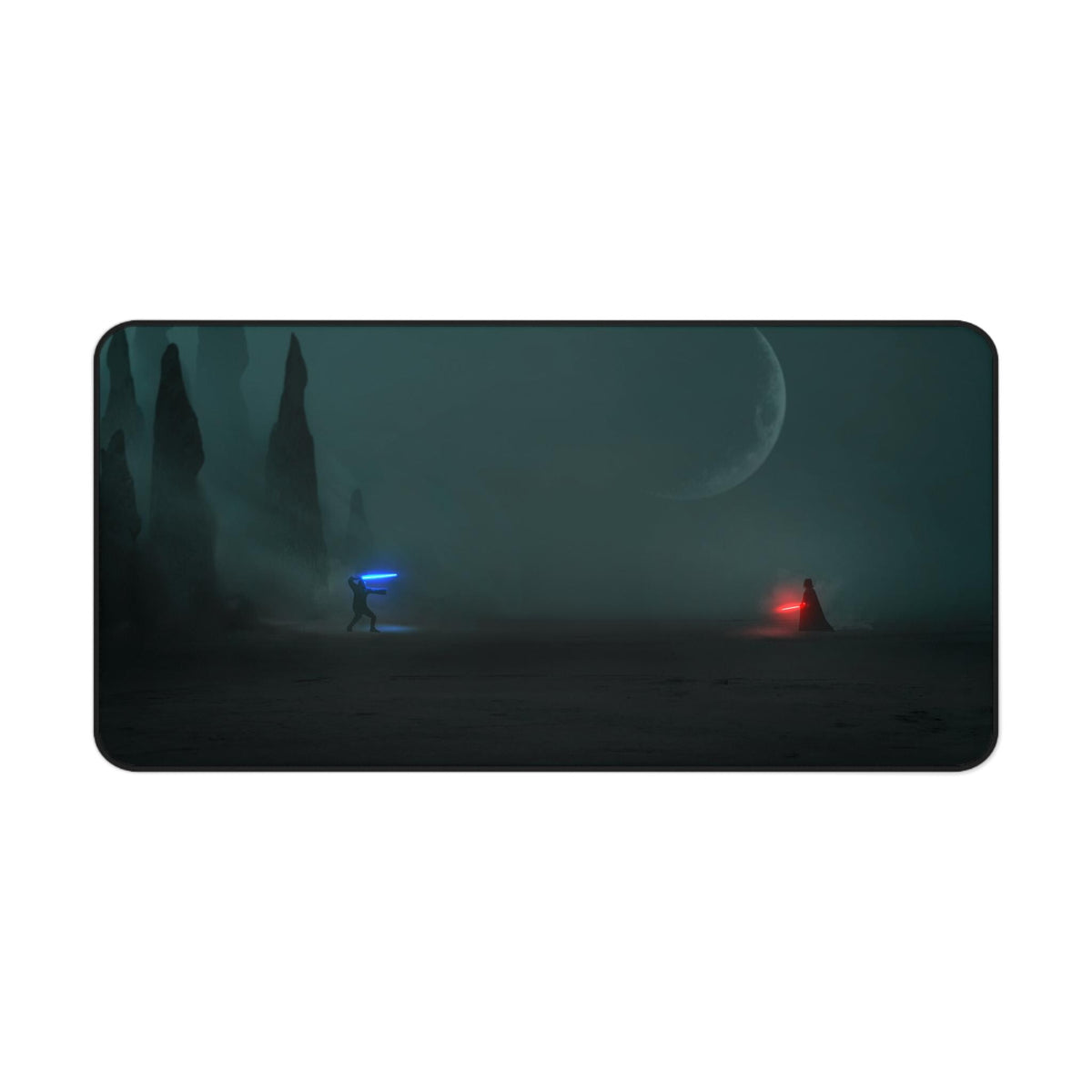Obi-Wan vs Darth Vader Gaming Desk Mat