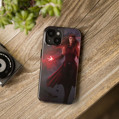 Scarlet Witch Wanda Maximoff Tough Phone Cases