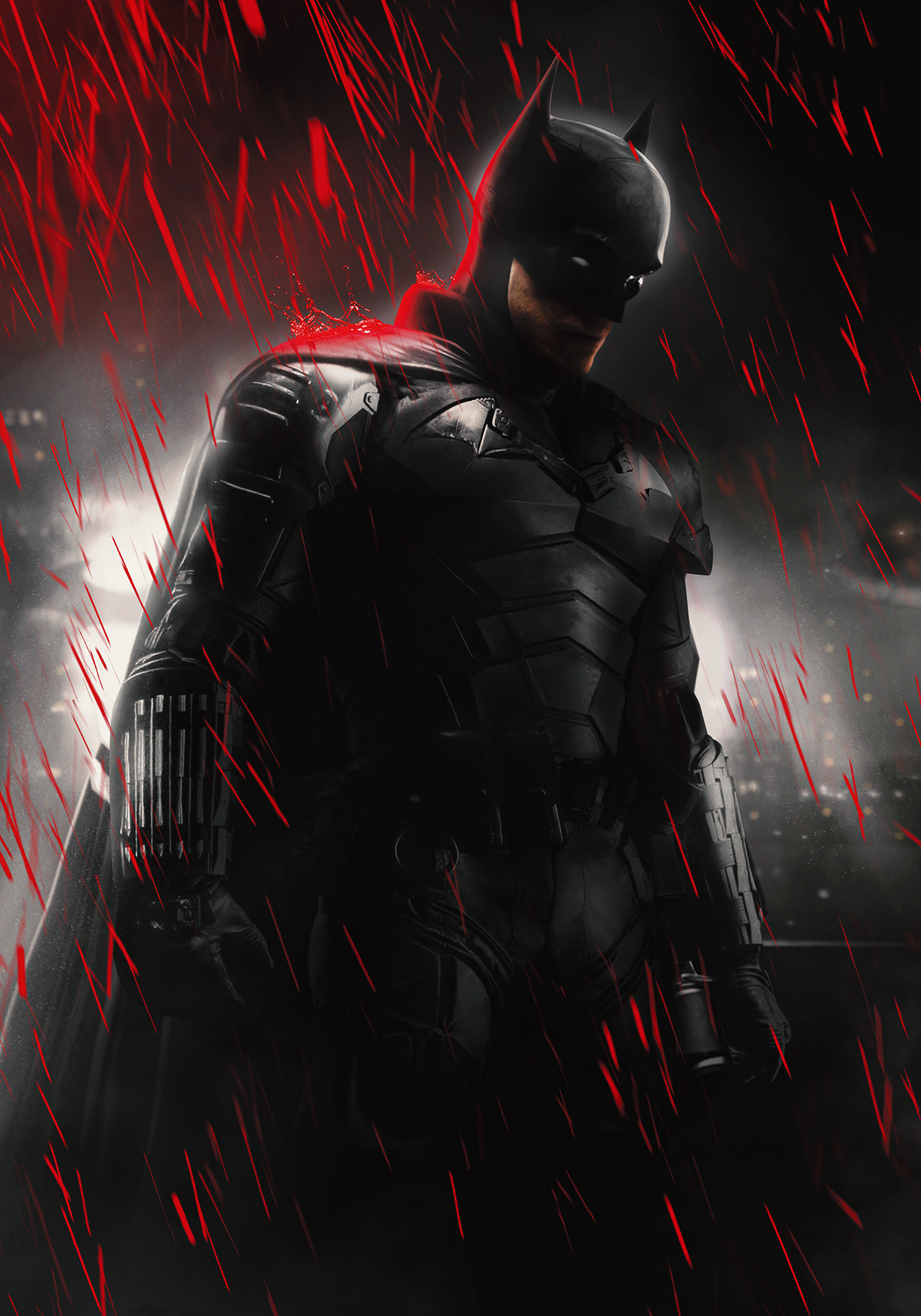 The Batman x Daredevil's Rain