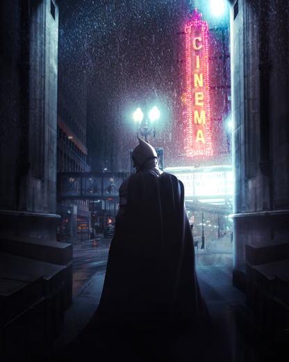 The Dark Knight Snowy Night