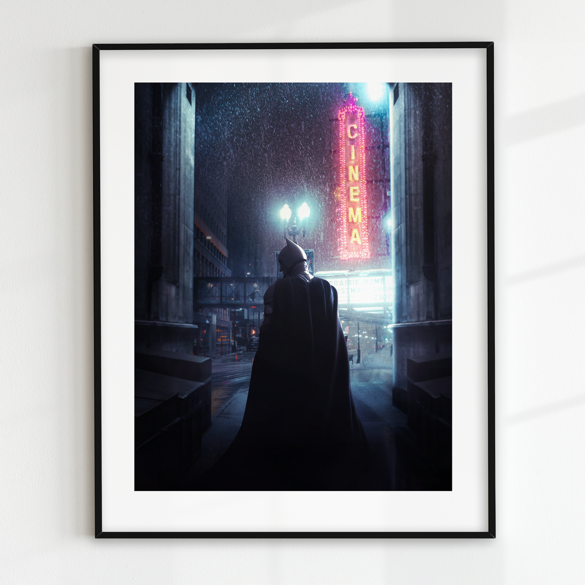 The Dark Knight Snowy Night