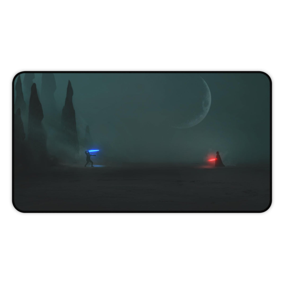 Obi-Wan vs Darth Vader Gaming Desk Mat