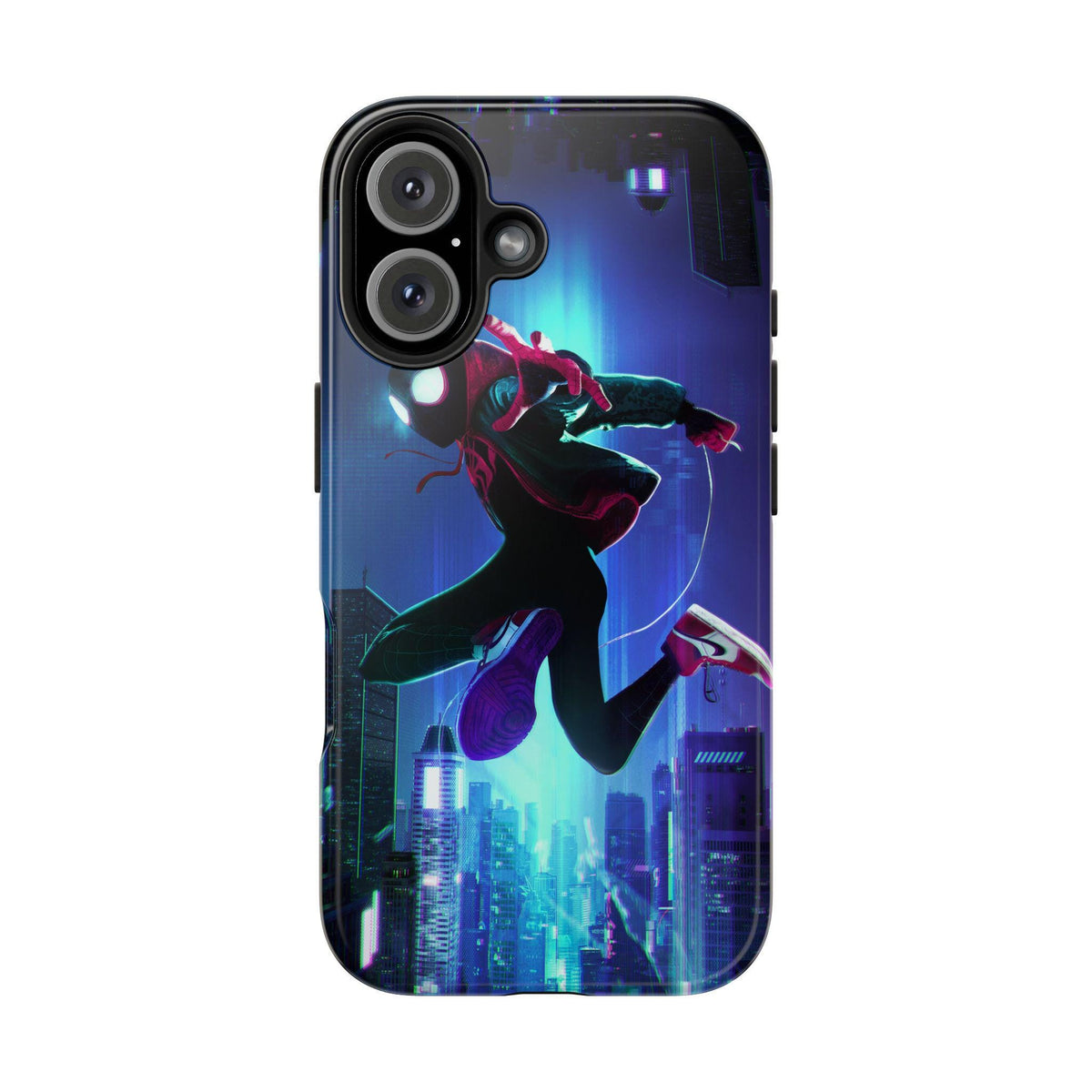 Into the Spider-Verse Miles Morales Neon Tough Phone Cases