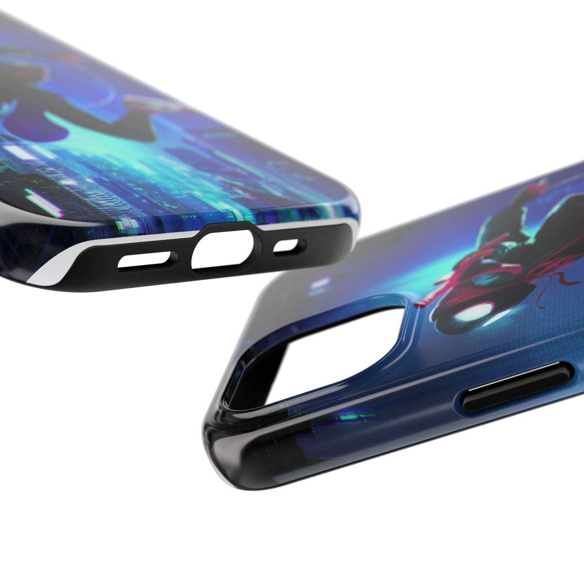 Into the Spider-Verse Miles Morales Neon Tough Phone Cases